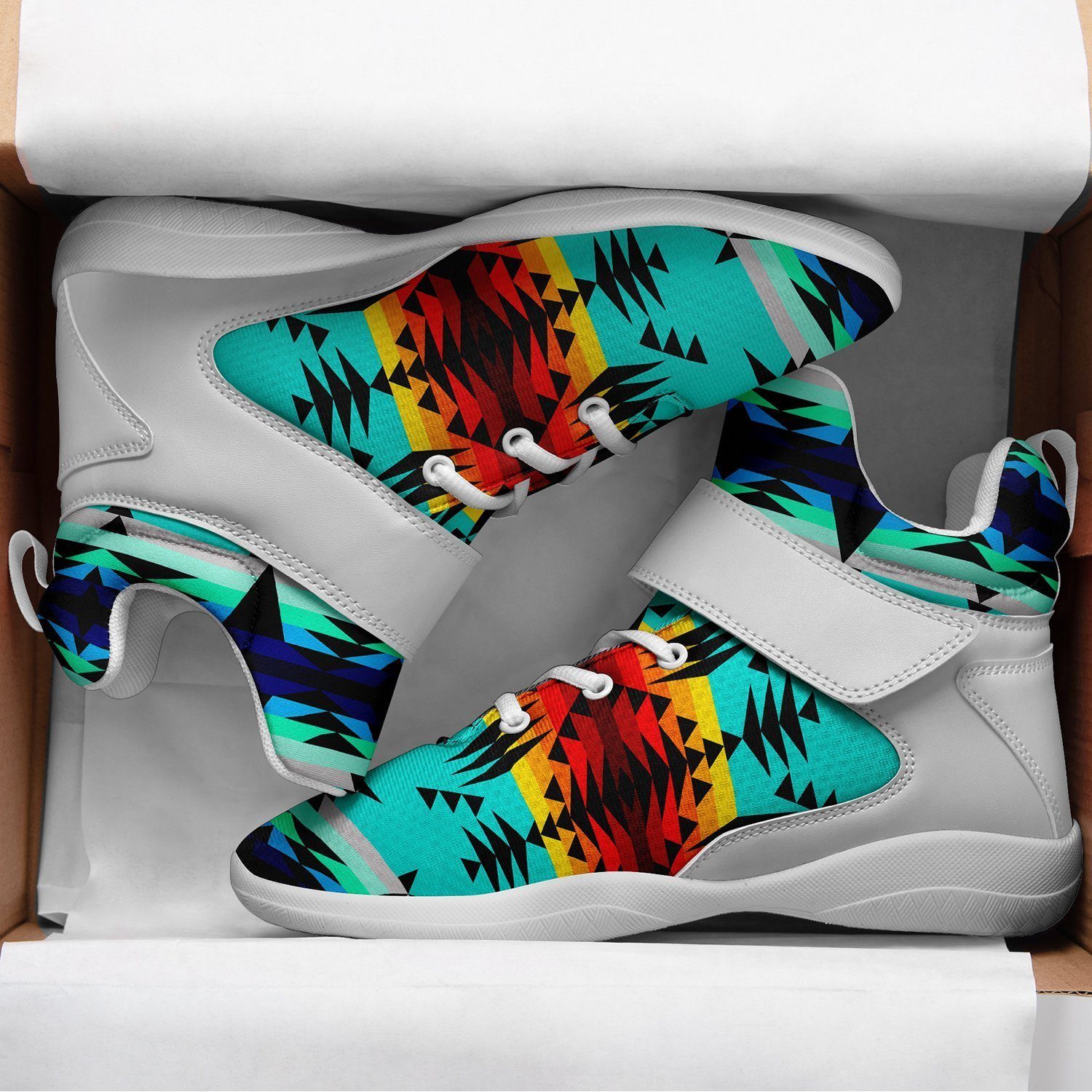 Between the Mountains Ipottaa Basketball / Sport High Top Shoes - White Sole 49 Dzine