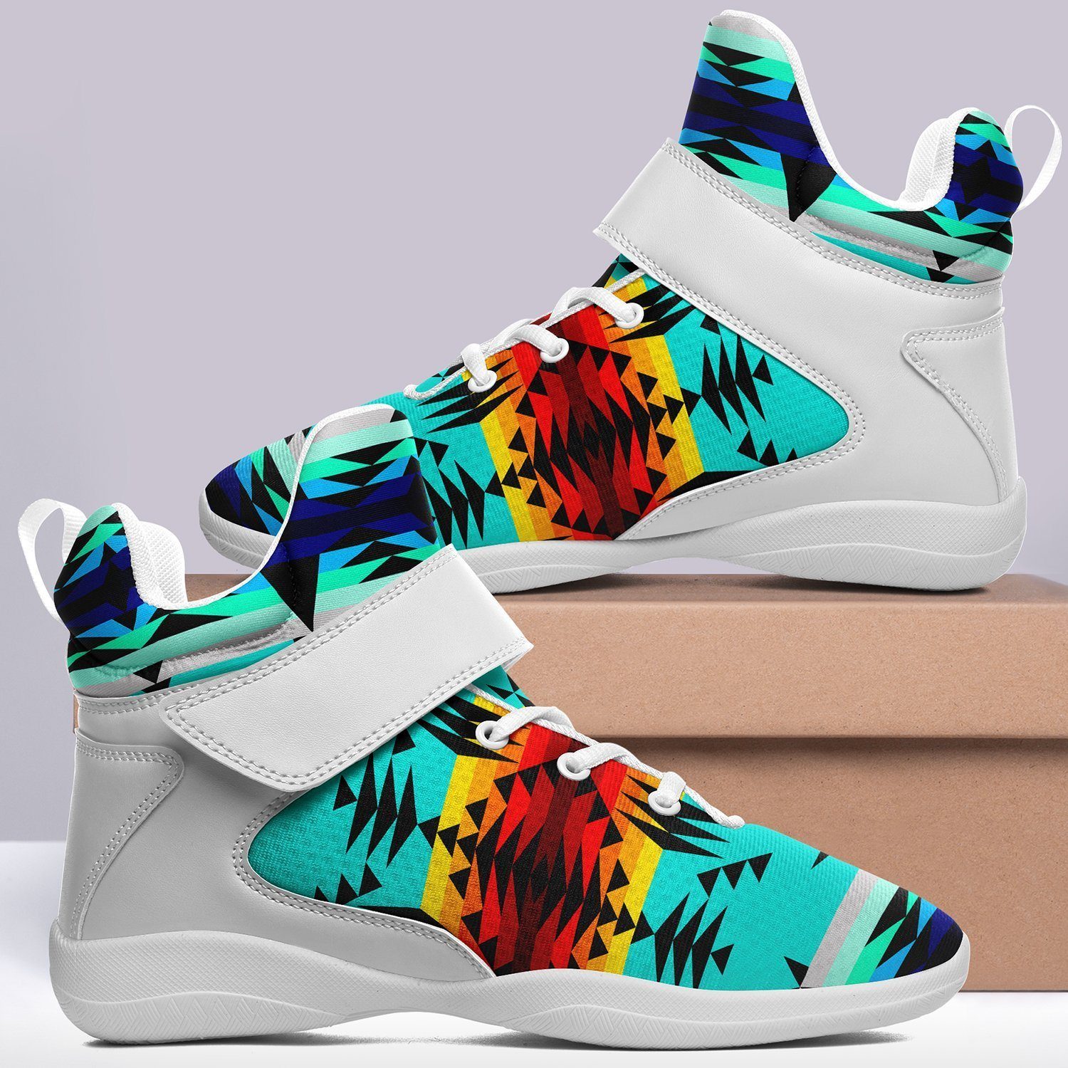 Between the Mountains Ipottaa Basketball / Sport High Top Shoes - White Sole 49 Dzine