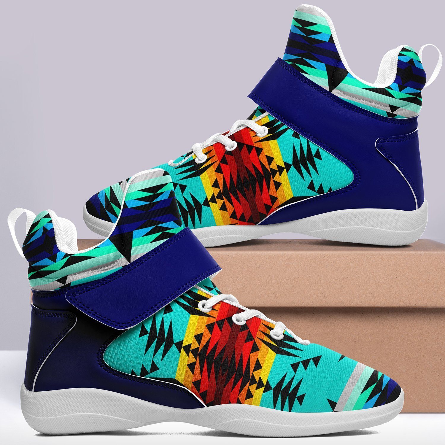 Between the Mountains Ipottaa Basketball / Sport High Top Shoes - White Sole 49 Dzine