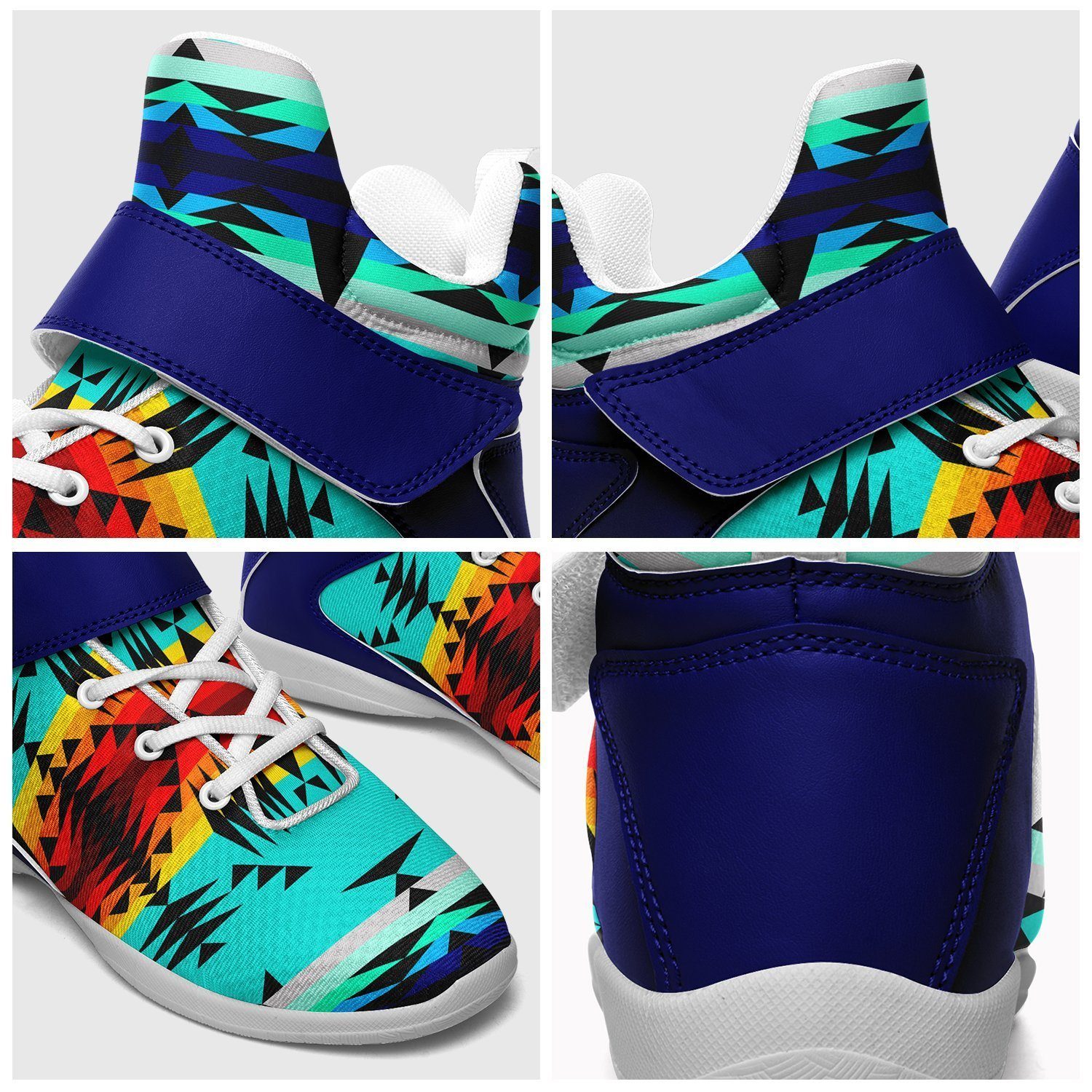 Between the Mountains Kid's Ipottaa Basketball / Sport High Top Shoes 49 Dzine