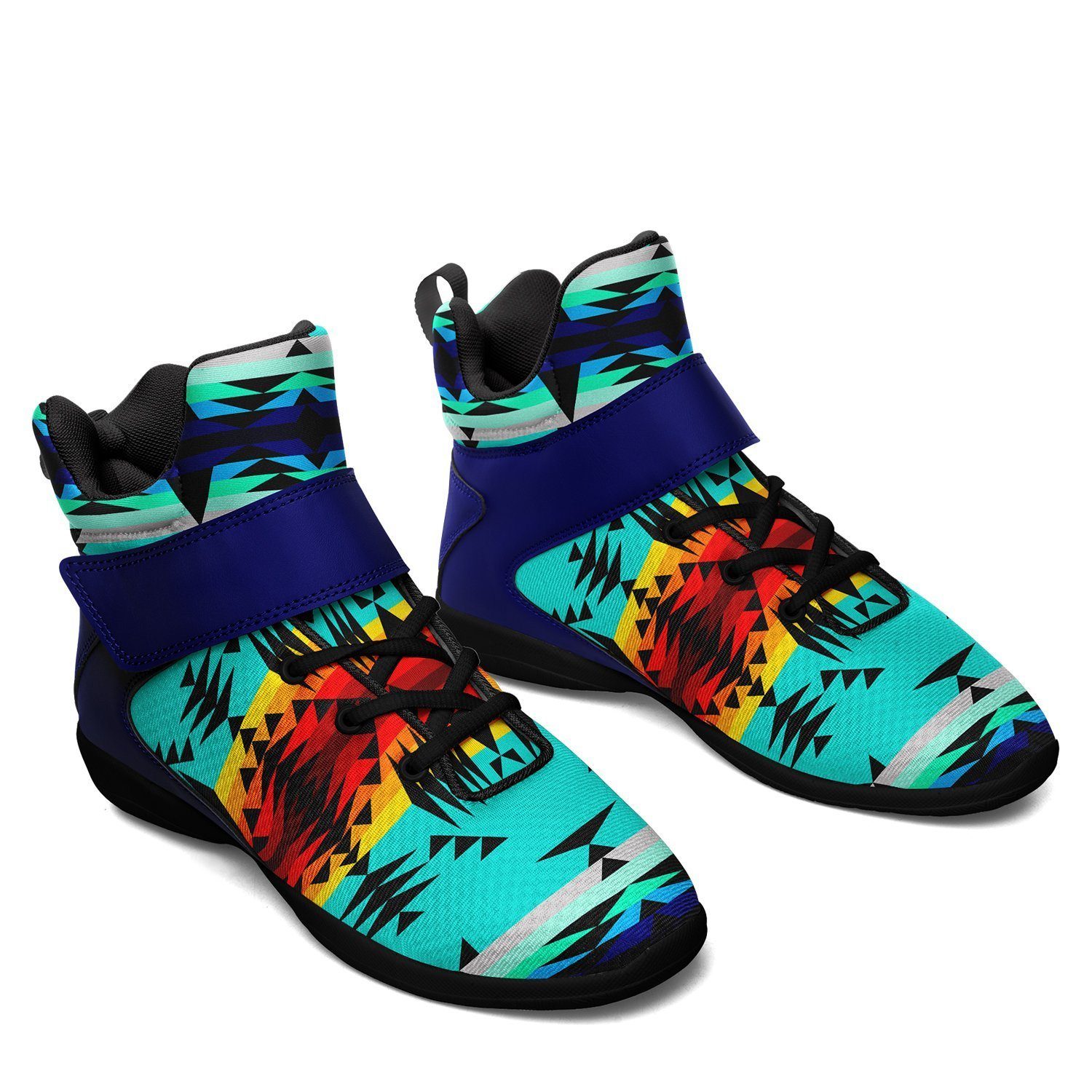 Between the Mountains Kid's Ipottaa Basketball / Sport High Top Shoes 49 Dzine