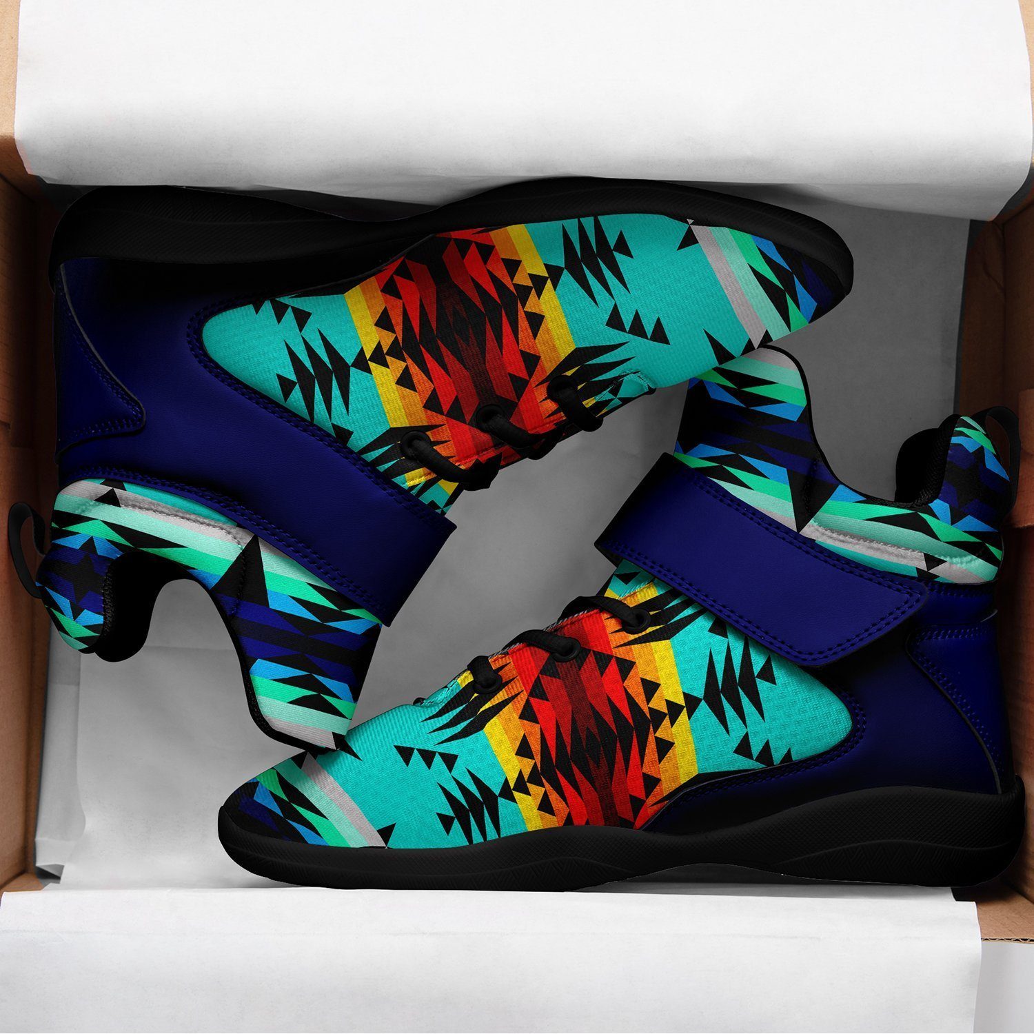 Between the Mountains Kid's Ipottaa Basketball / Sport High Top Shoes 49 Dzine