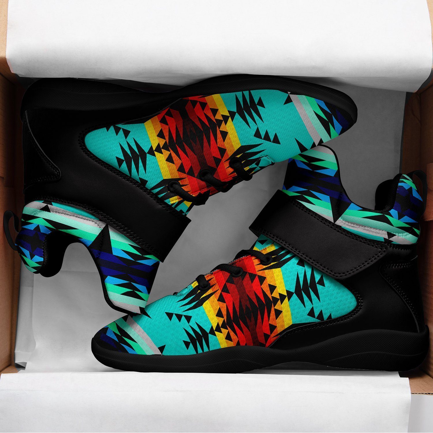 Between the Mountains Kid's Ipottaa Basketball / Sport High Top Shoes 49 Dzine