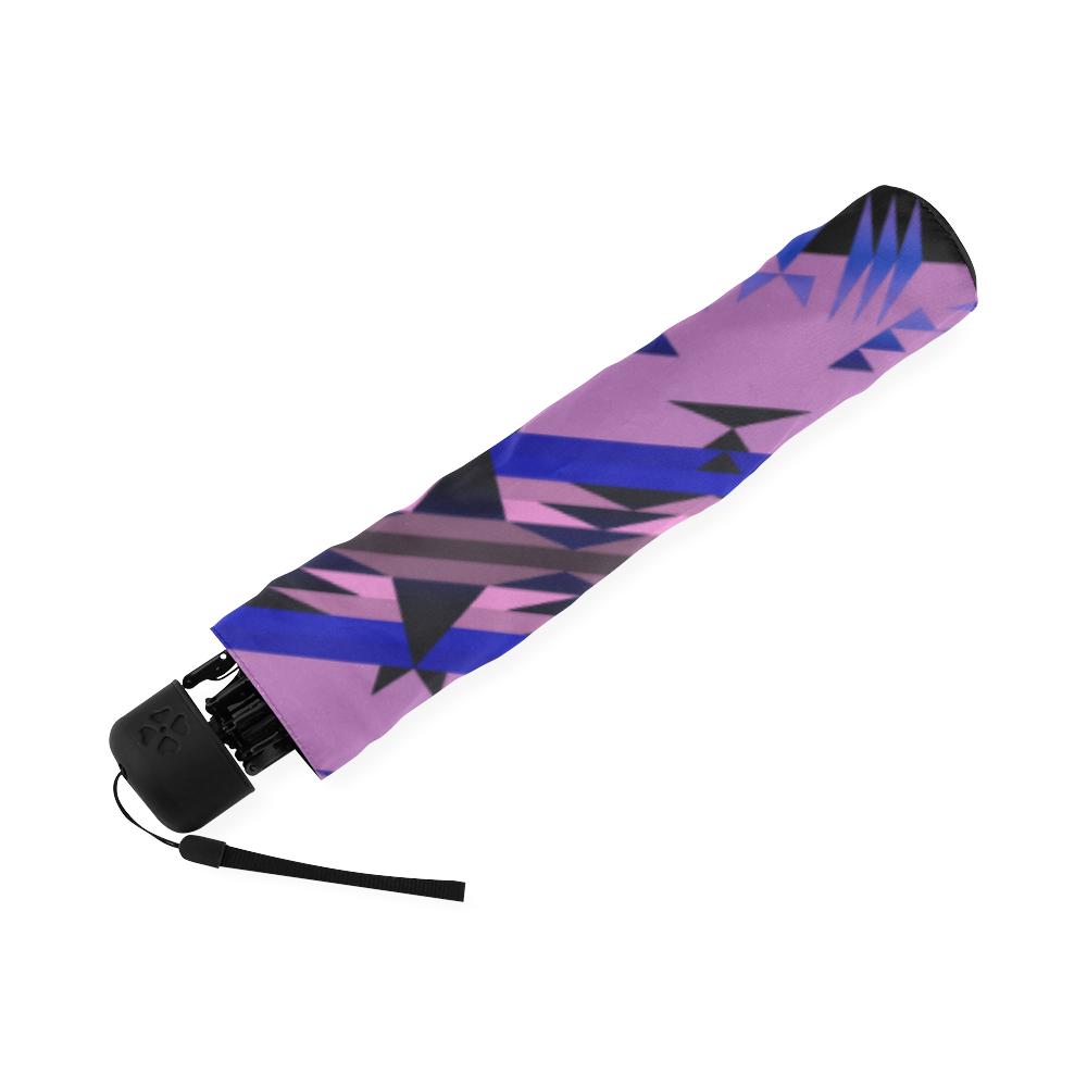 Between the Mountains Moon Shadow Foldable Umbrella Foldable Umbrella e-joyer
