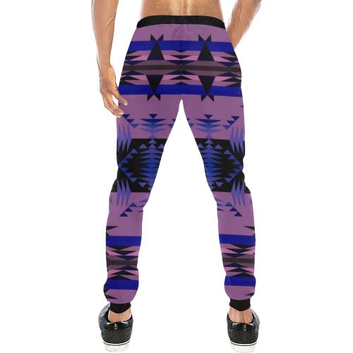 Between the Mountains Moon Shadow Men's All Over Print Sweatpants (Model L11) Men's All Over Print Sweatpants (L11) e-joyer