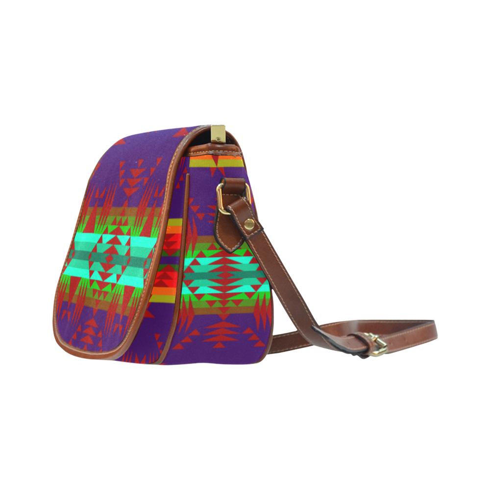 Between the Mountains Moon Shadow Sierra Saddle Bag/Small (Model 1649) Full Customization Saddle Bag/Small (Full Customization) e-joyer