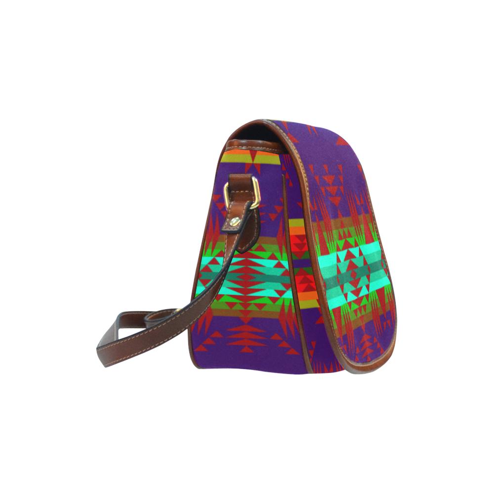 Between the Mountains Moon Shadow Sierra Saddle Bag/Small (Model 1649) Full Customization Saddle Bag/Small (Full Customization) e-joyer