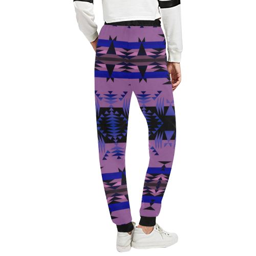 Between the Mountains Moon Shadow Women's All Over Print Sweatpants (Model L11) Women's All Over Print Sweatpants (L11) e-joyer