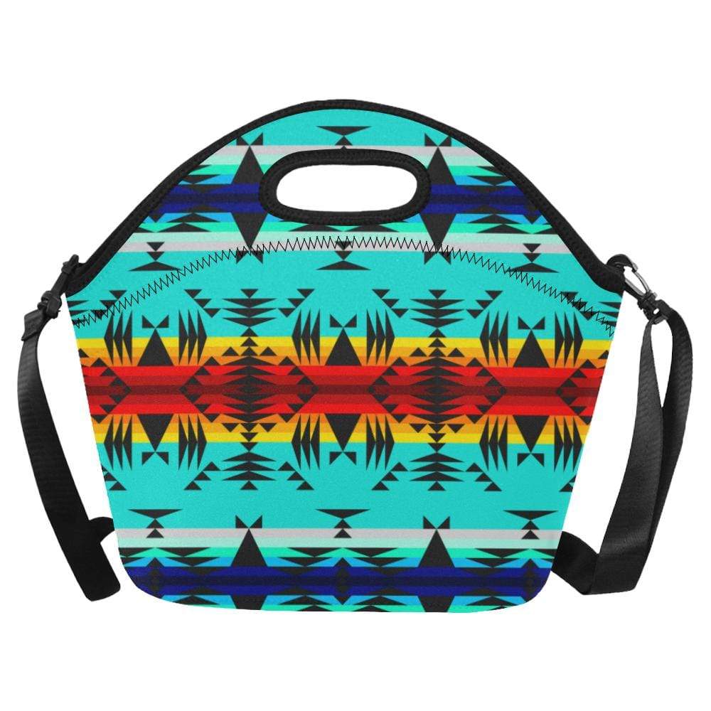 Large neoprene store lunch bag