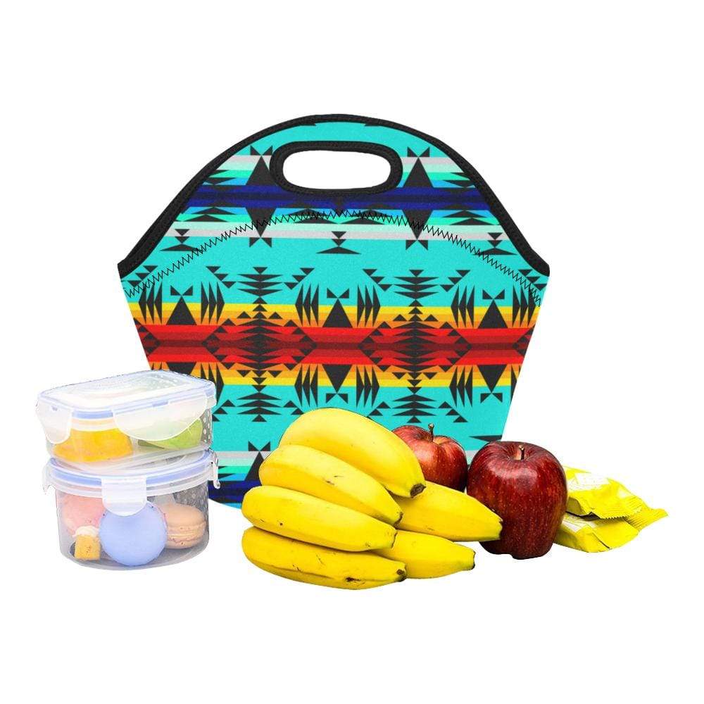 Between the Mountains Neoprene Lunch Bag/Small (Model 1669) Neoprene Lunch Bag/Small (1669) e-joyer