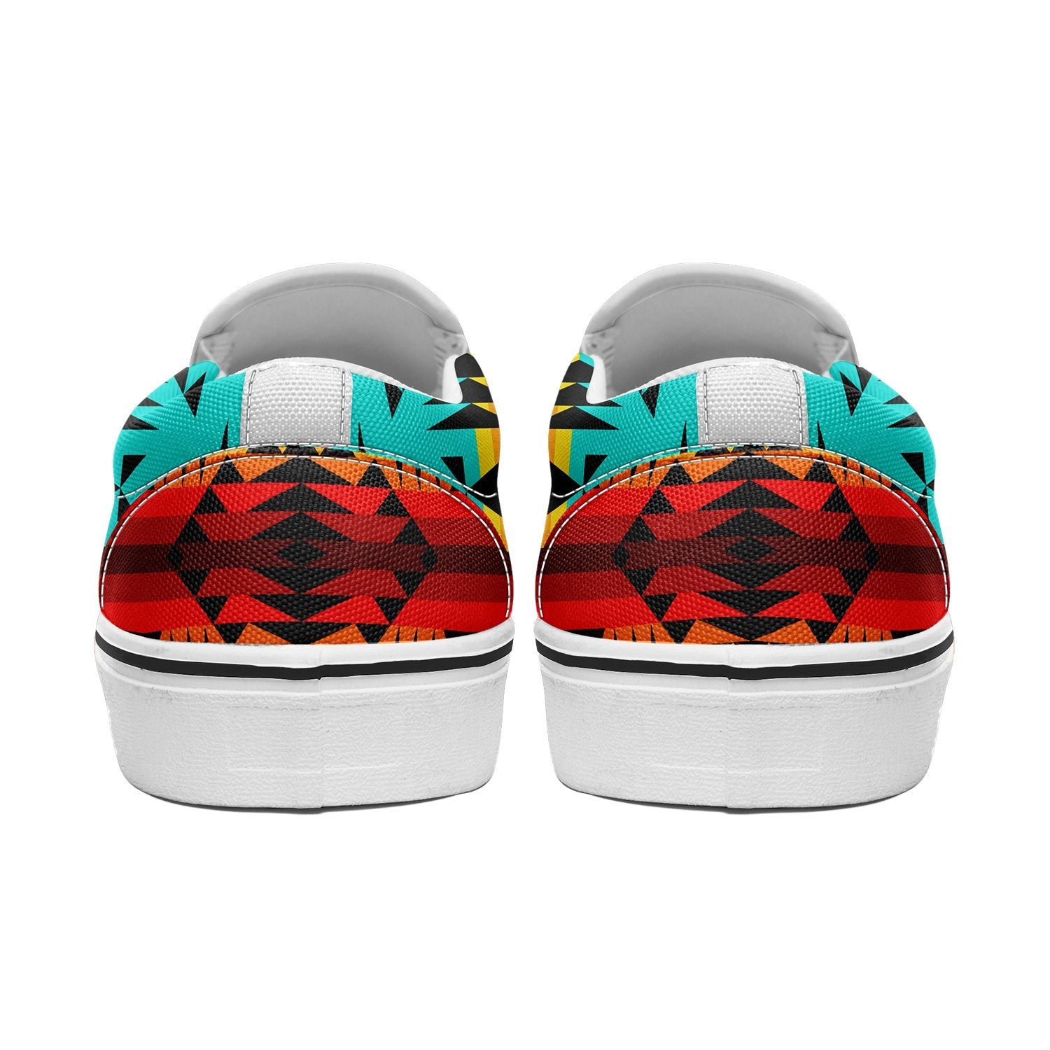 Between the Mountains Otoyimm Canvas Slip On Shoes 49 Dzine