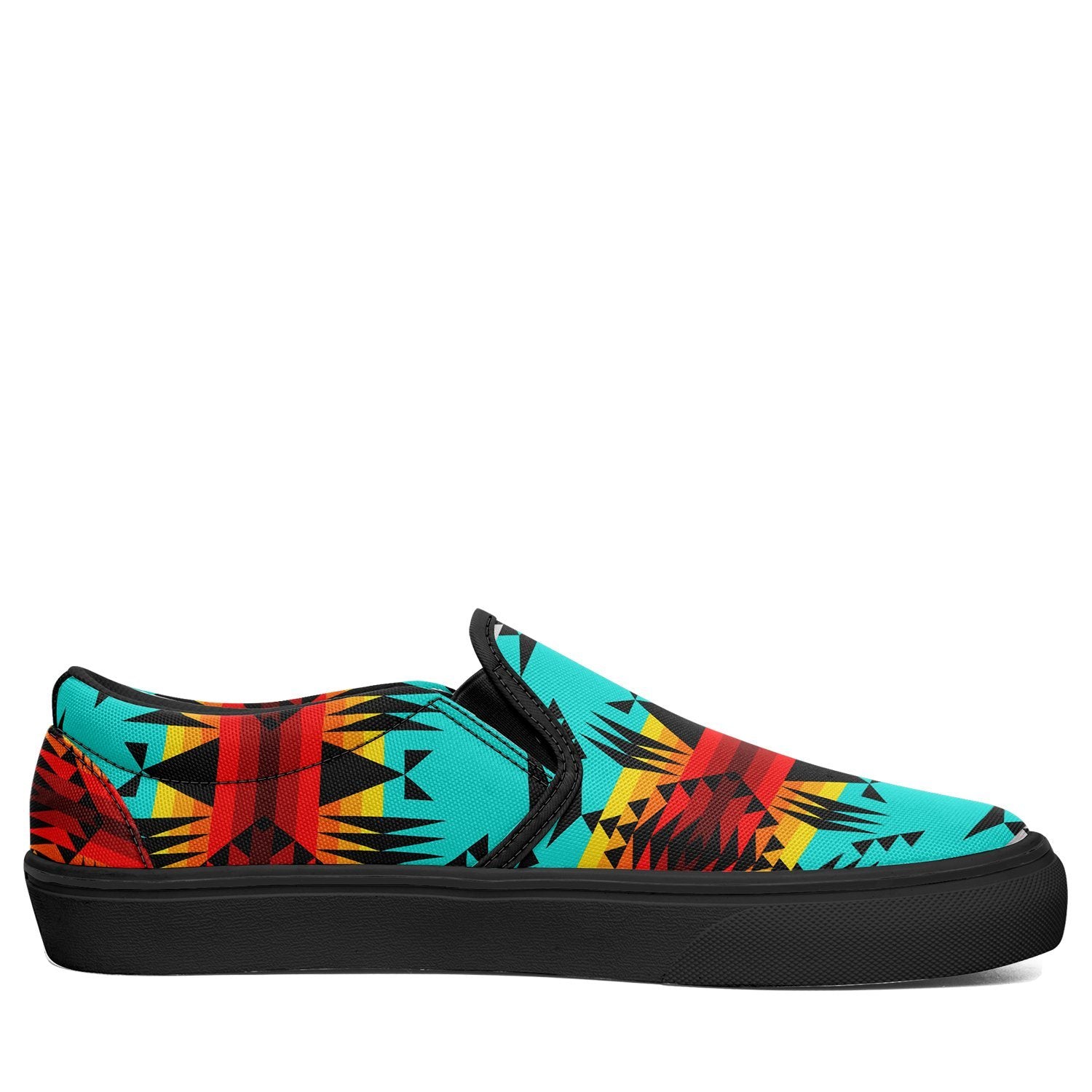 Between the Mountains Otoyimm Canvas Slip On Shoes 49 Dzine