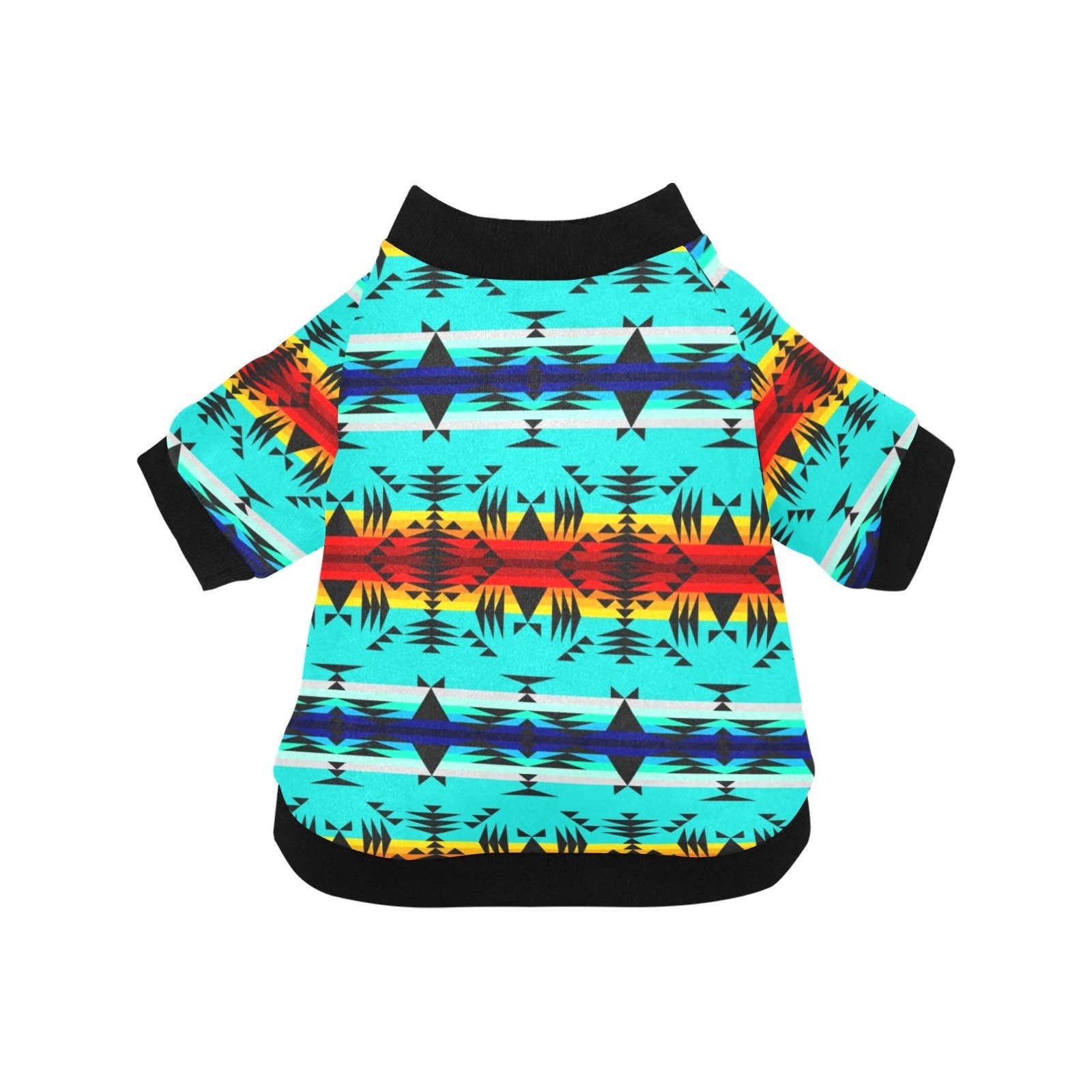 Between the Mountains Pet Dog Round Neck Shirt Pet Dog Round Neck Shirt e-joyer