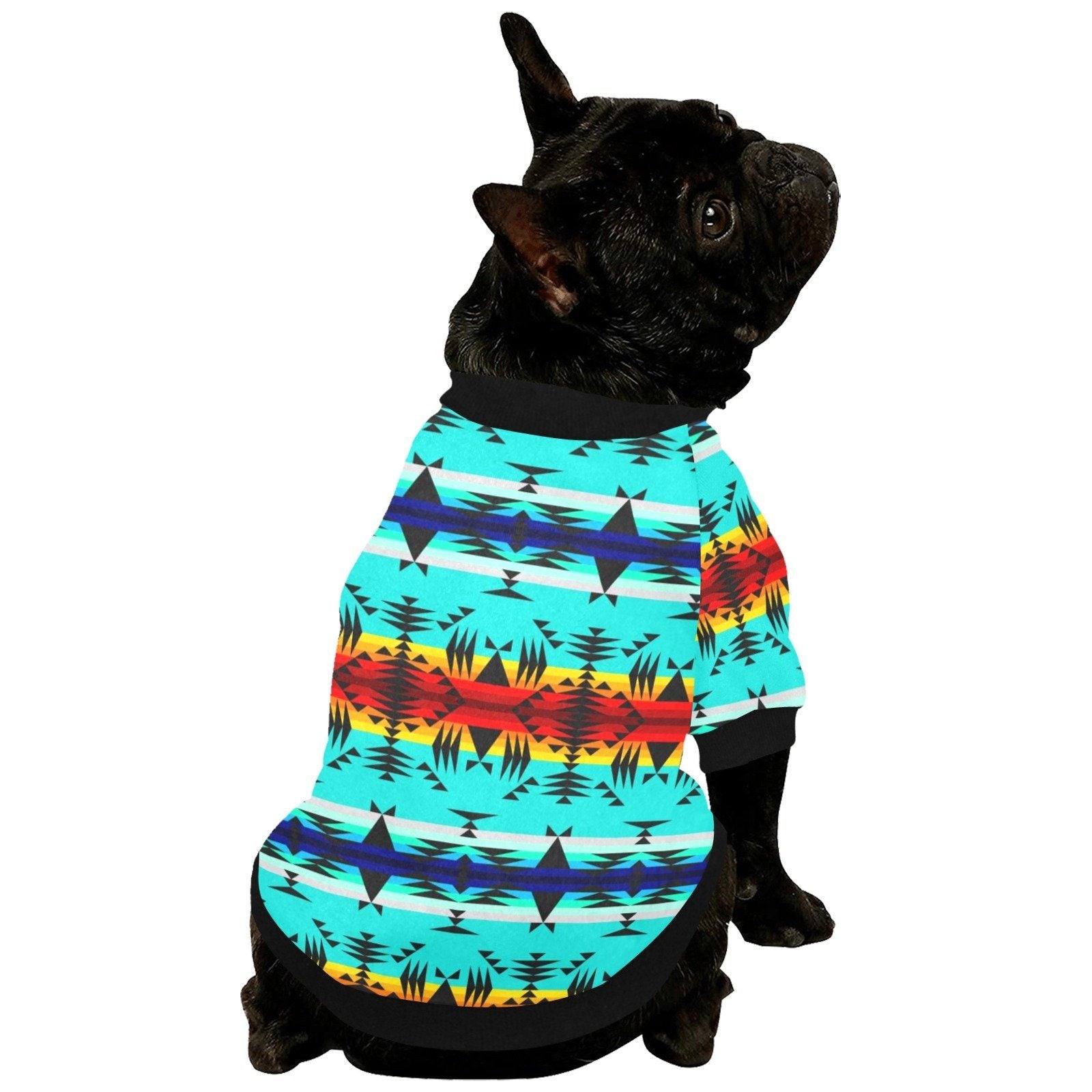 Between the Mountains Pet Dog Round Neck Shirt Pet Dog Round Neck Shirt e-joyer