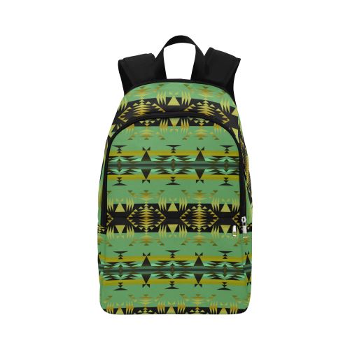 Between the Mountains Sage Fabric Backpack for Adult (Model 1659) Casual Backpack for Adult (1659) e-joyer