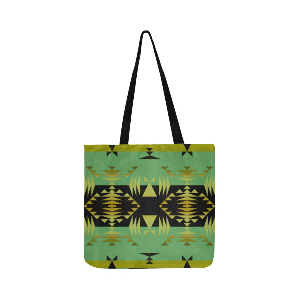Between the Mountains Sage Reusable Shopping Bag Model 1660 (Two sides) Shopping Tote Bag (1660) e-joyer