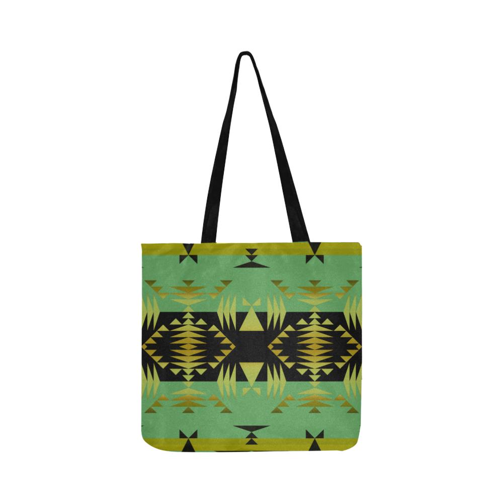 Between the Mountains Sage Reusable Shopping Bag Model 1660 (Two sides) Shopping Tote Bag (1660) e-joyer