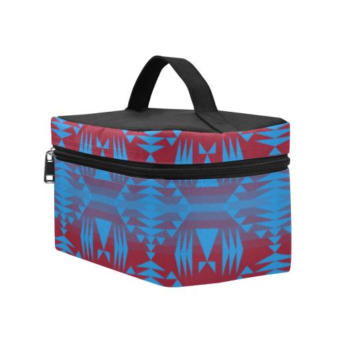 Between the Mountains Sierra Deep lake Cosmetic Bag/Large (Model 1658) Cosmetic Bag e-joyer