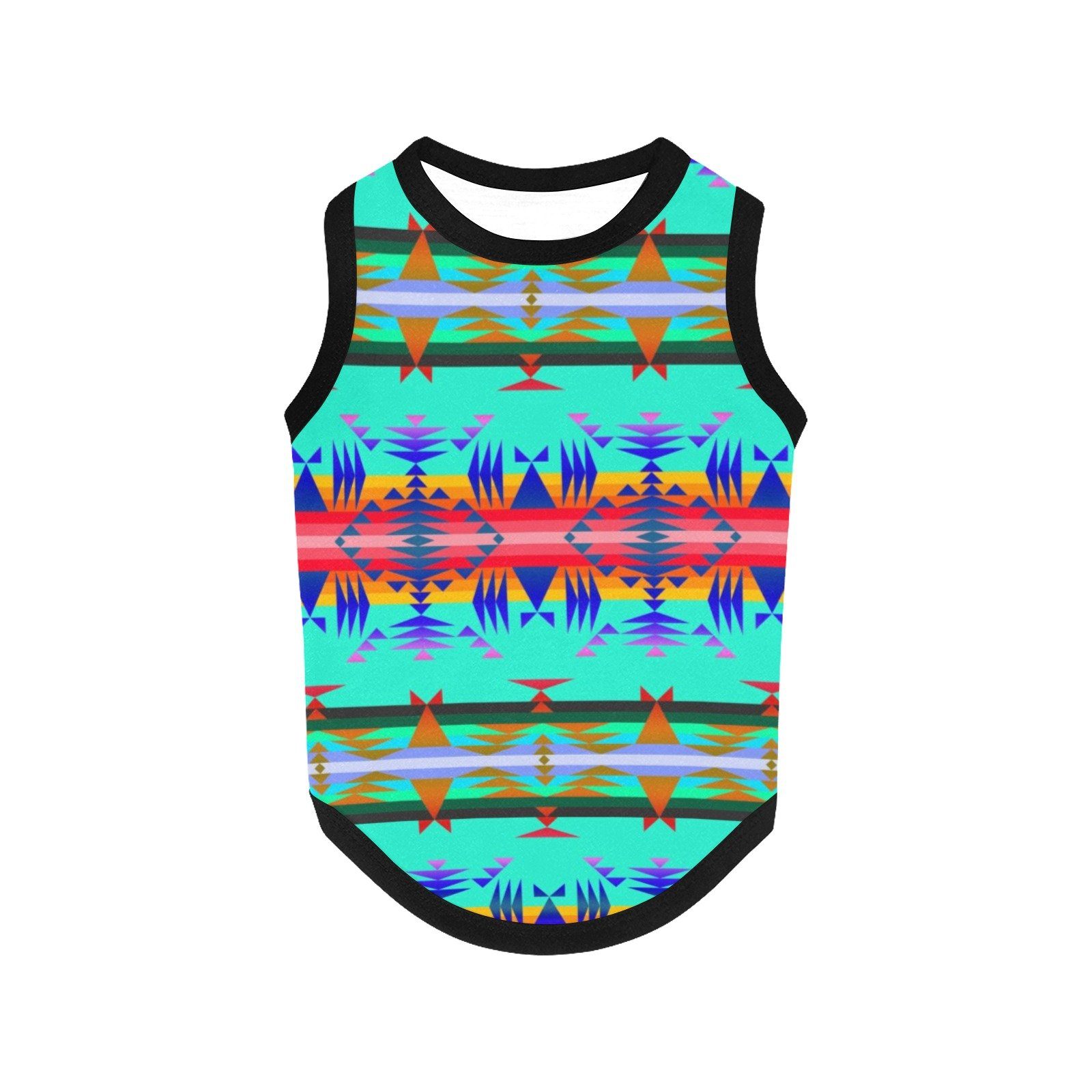 Between the Mountains Spring All Over Print Pet Tank Top Pet Tank Top e-joyer