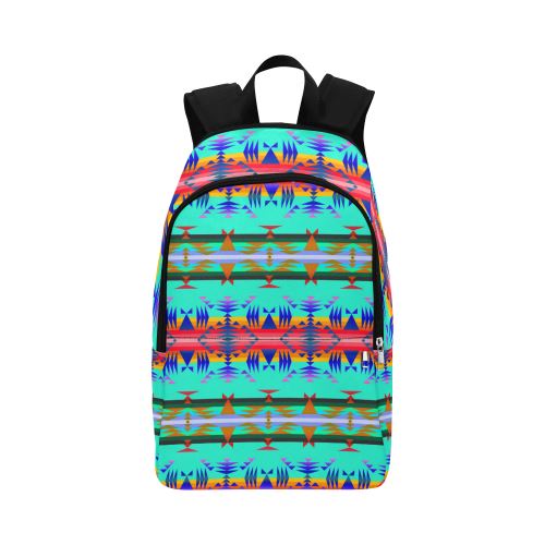 Between the Mountains Spring Fabric Backpack for Adult (Model 1659) Casual Backpack for Adult (1659) e-joyer