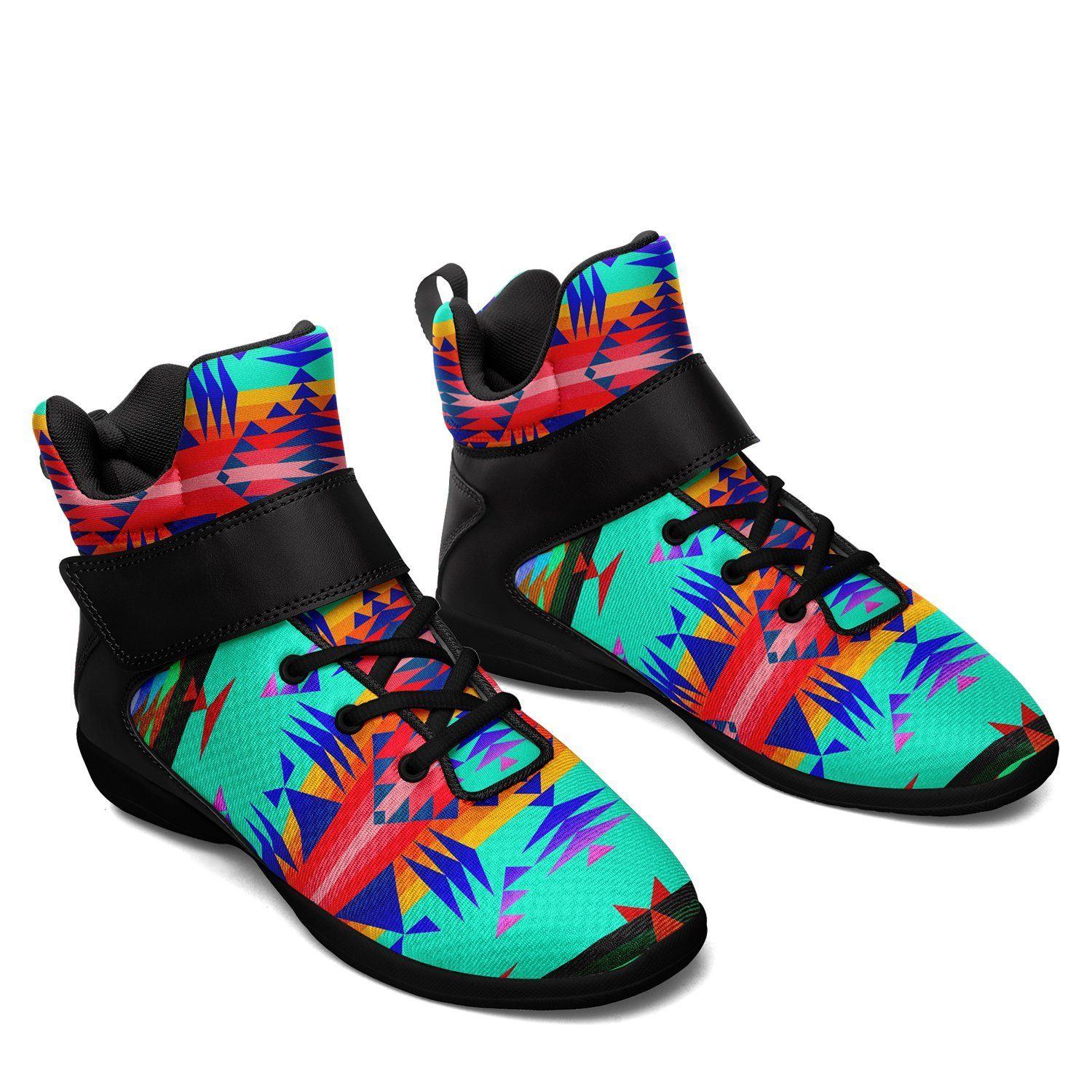 Between the Mountains Spring Ipottaa Basketball / Sport High Top Shoes - Black Sole 49 Dzine