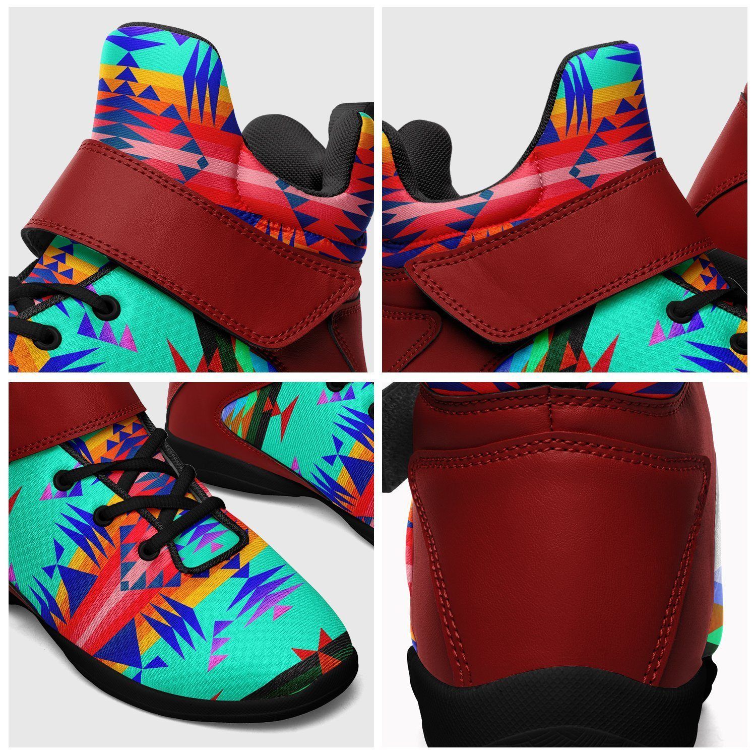 Between the Mountains Spring Ipottaa Basketball / Sport High Top Shoes - Black Sole 49 Dzine