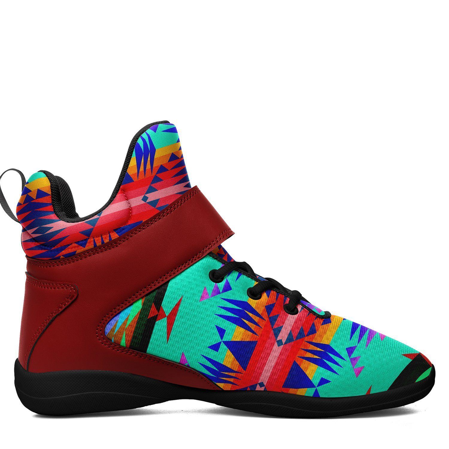 Between the Mountains Spring Ipottaa Basketball / Sport High Top Shoes - Black Sole 49 Dzine