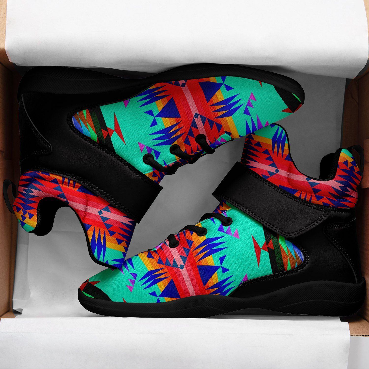 Between the Mountains Spring Ipottaa Basketball / Sport High Top Shoes - Black Sole 49 Dzine