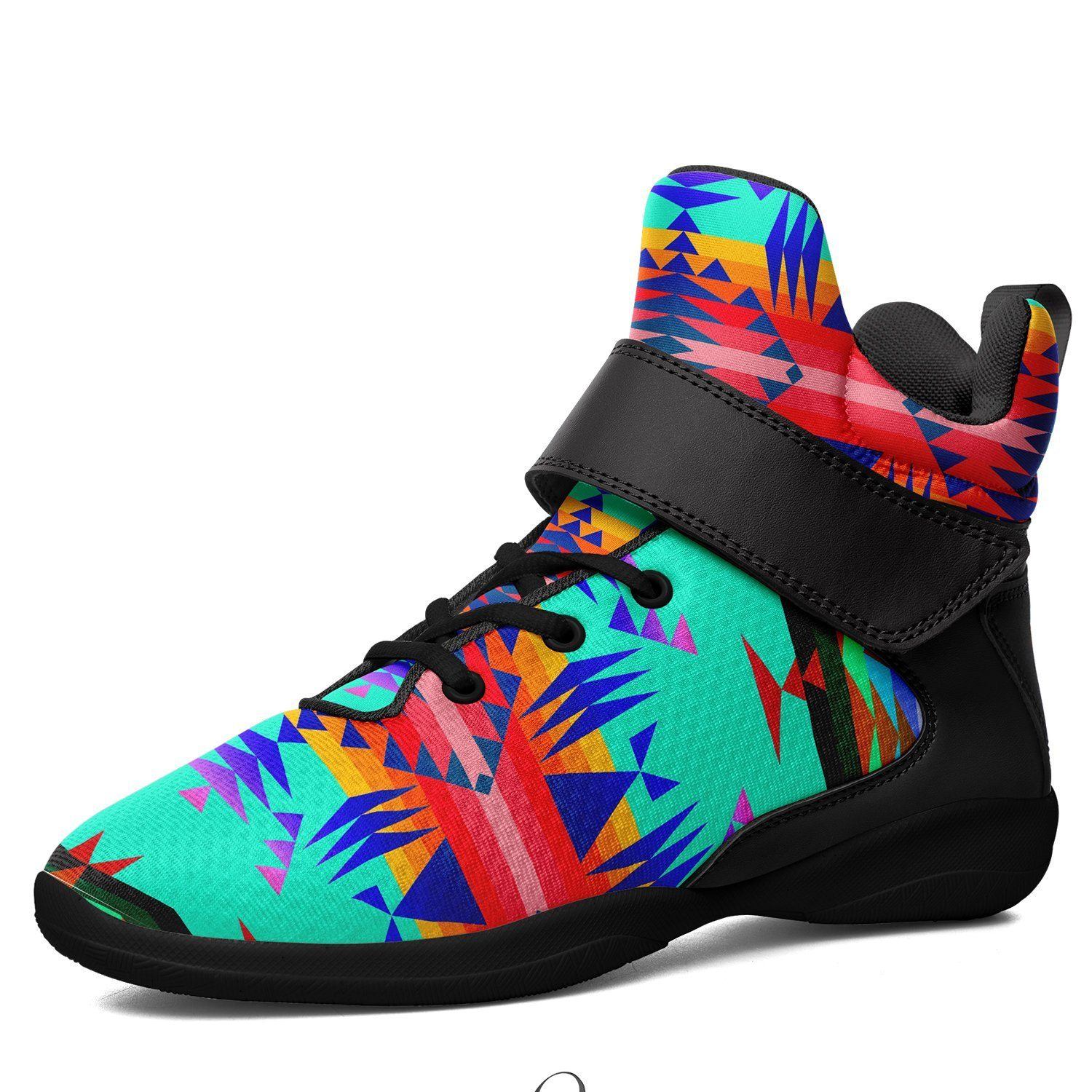 Between the Mountains Spring Ipottaa Basketball / Sport High Top Shoes - Black Sole 49 Dzine US Men 7 / EUR 40 Black Sole with Black Strap