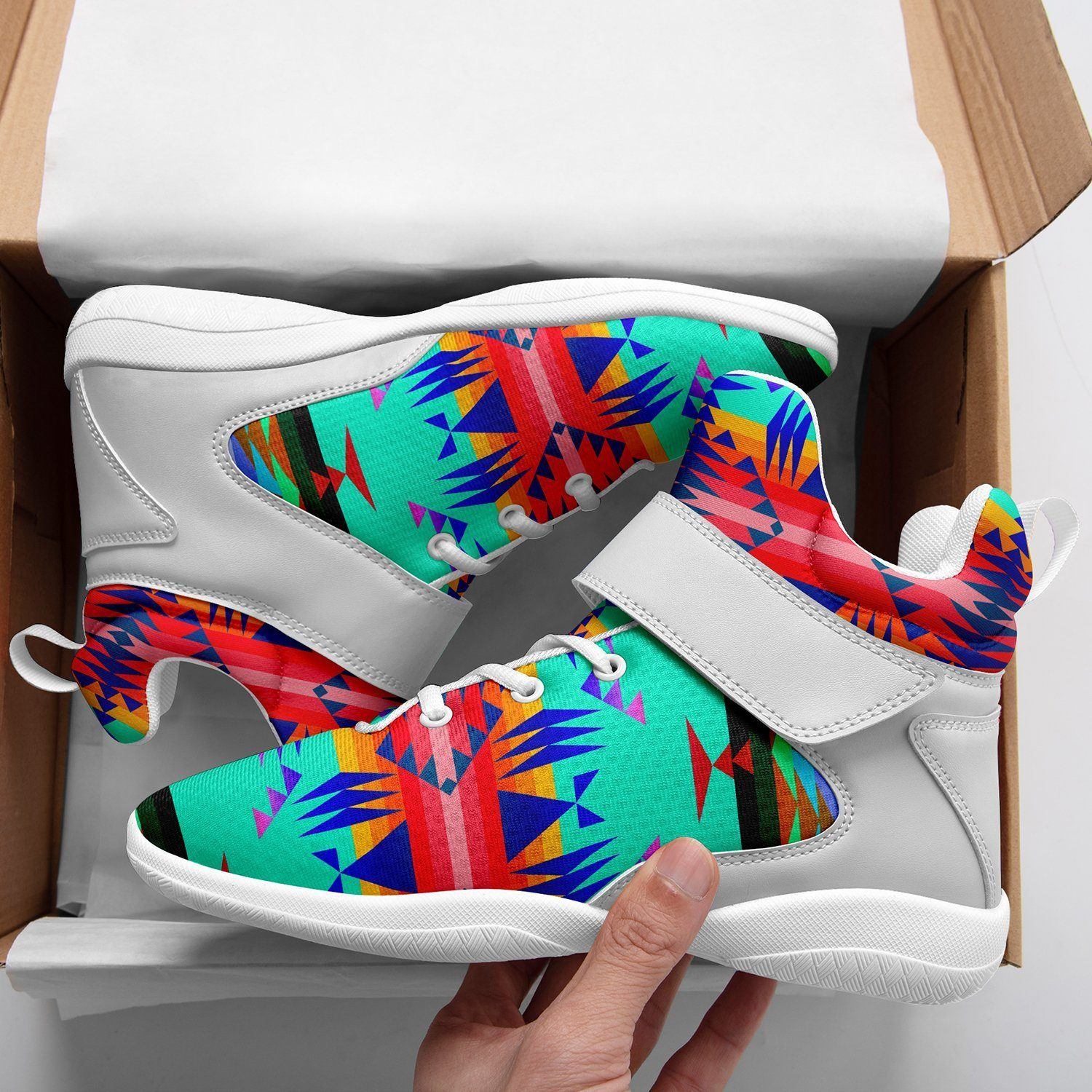 Between the Mountains Spring Ipottaa Basketball / Sport High Top Shoes - White Sole 49 Dzine