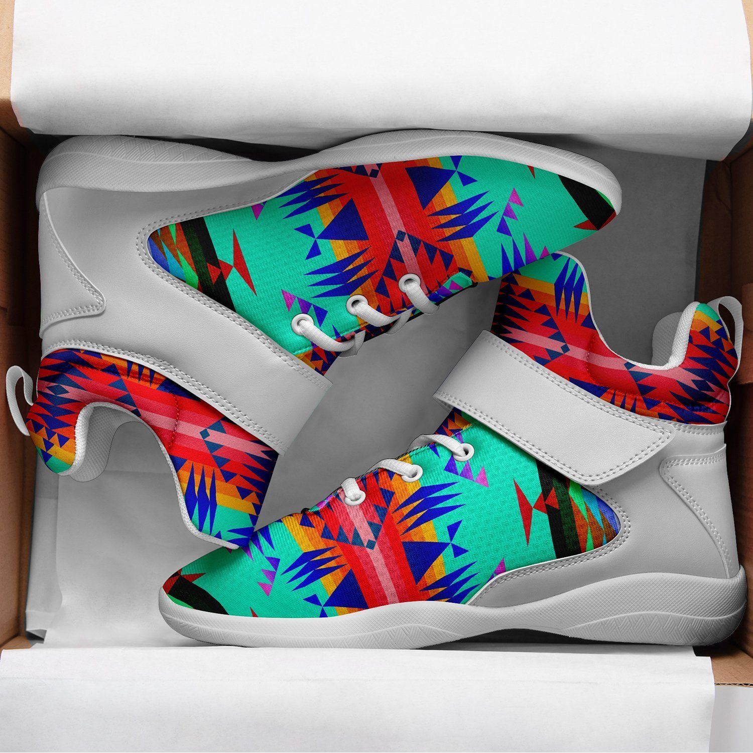 Between the Mountains Spring Ipottaa Basketball / Sport High Top Shoes - White Sole 49 Dzine