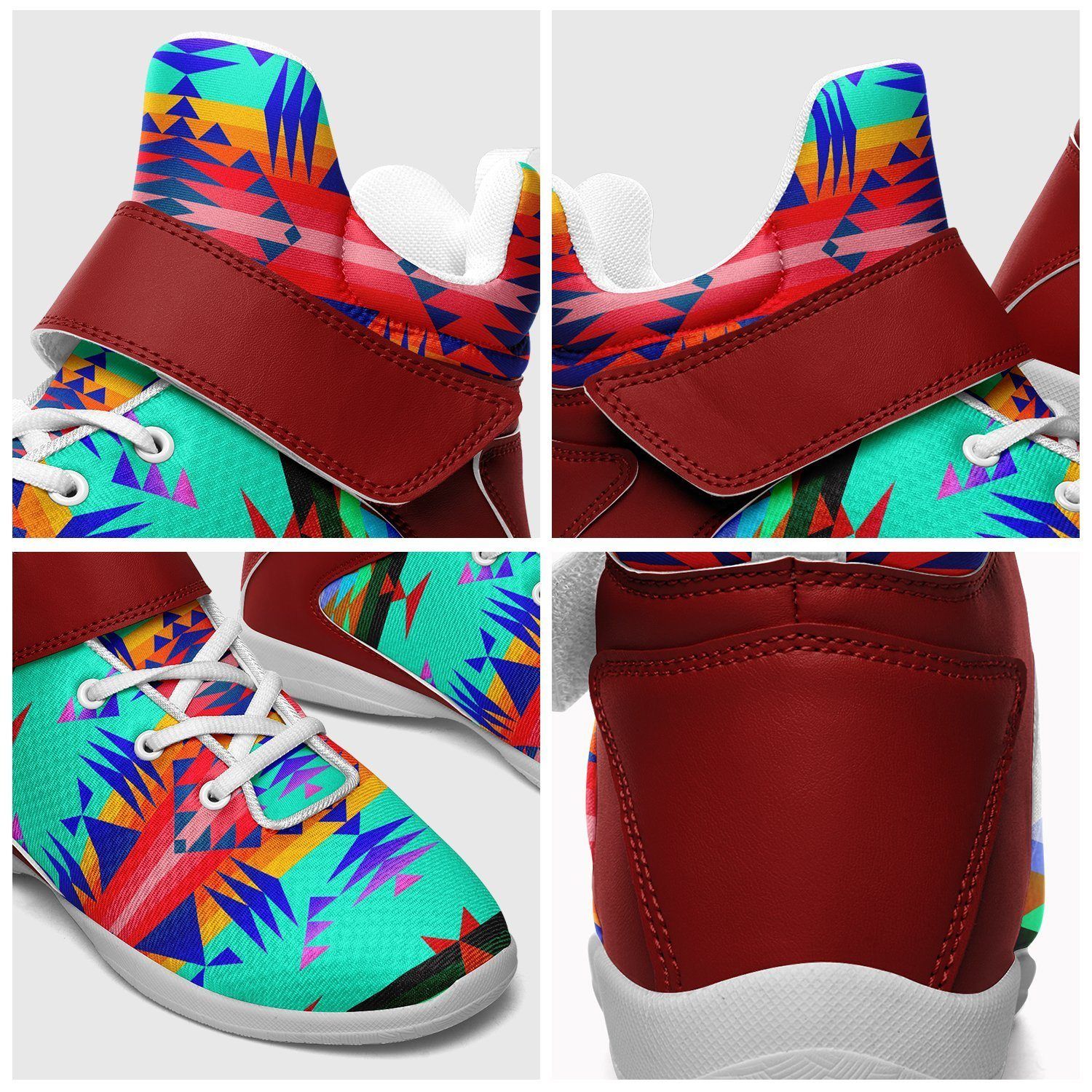 Between the Mountains Spring Ipottaa Basketball / Sport High Top Shoes - White Sole 49 Dzine