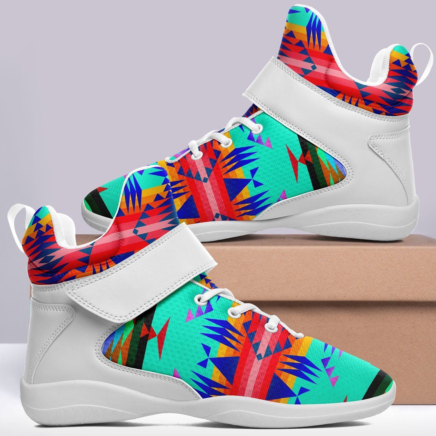 Between the Mountains Spring Ipottaa Basketball / Sport High Top Shoes - White Sole 49 Dzine