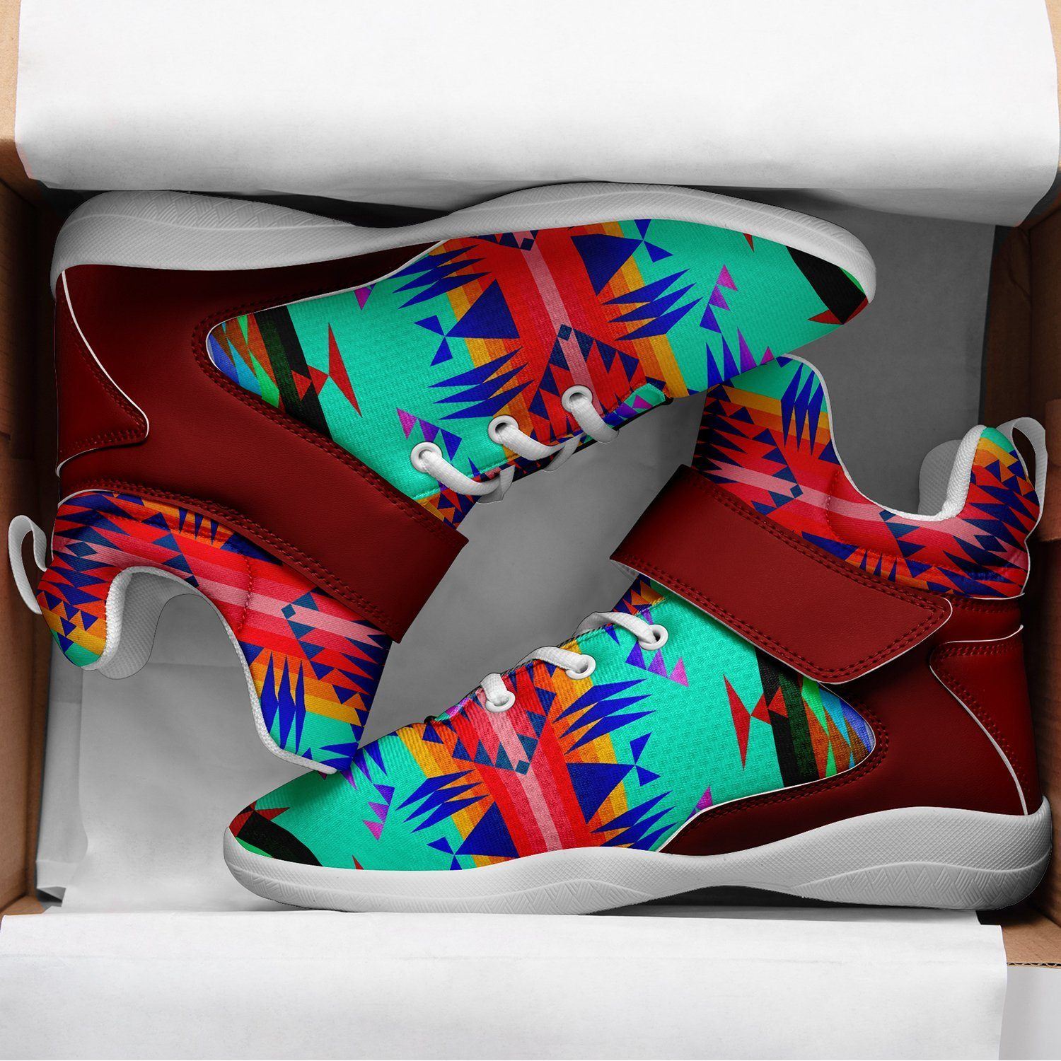 Between the Mountains Spring Ipottaa Basketball / Sport High Top Shoes - White Sole 49 Dzine