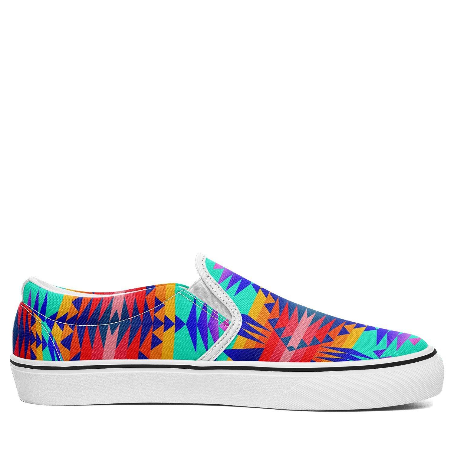 Between the Mountains Spring Otoyimm Kid's Canvas Slip On Shoes 49 Dzine