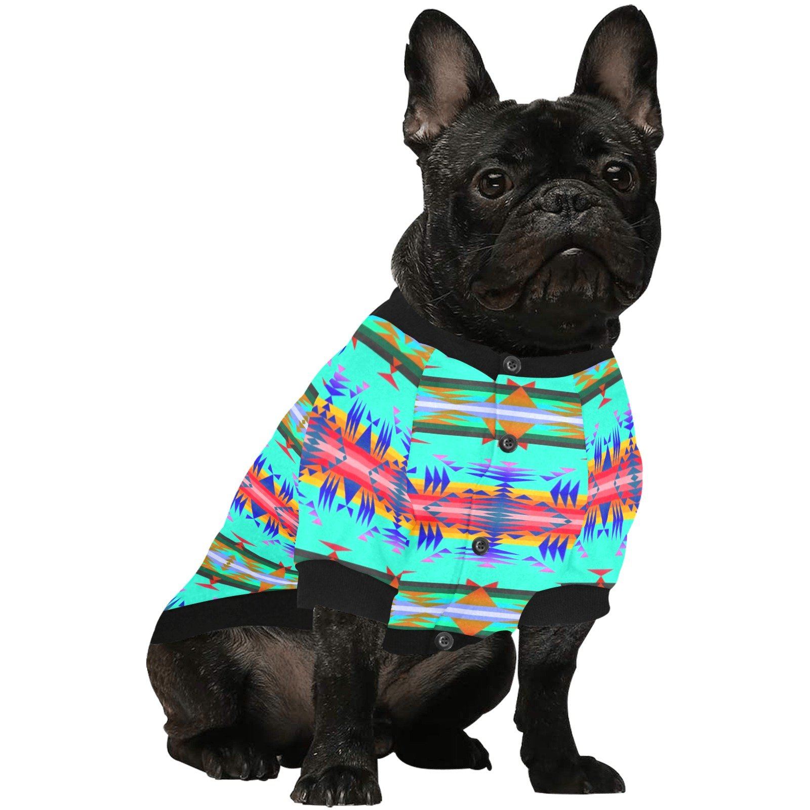 Between the Mountains Spring Pet Dog Round Neck Shirt Pet Dog Round Neck Shirt e-joyer