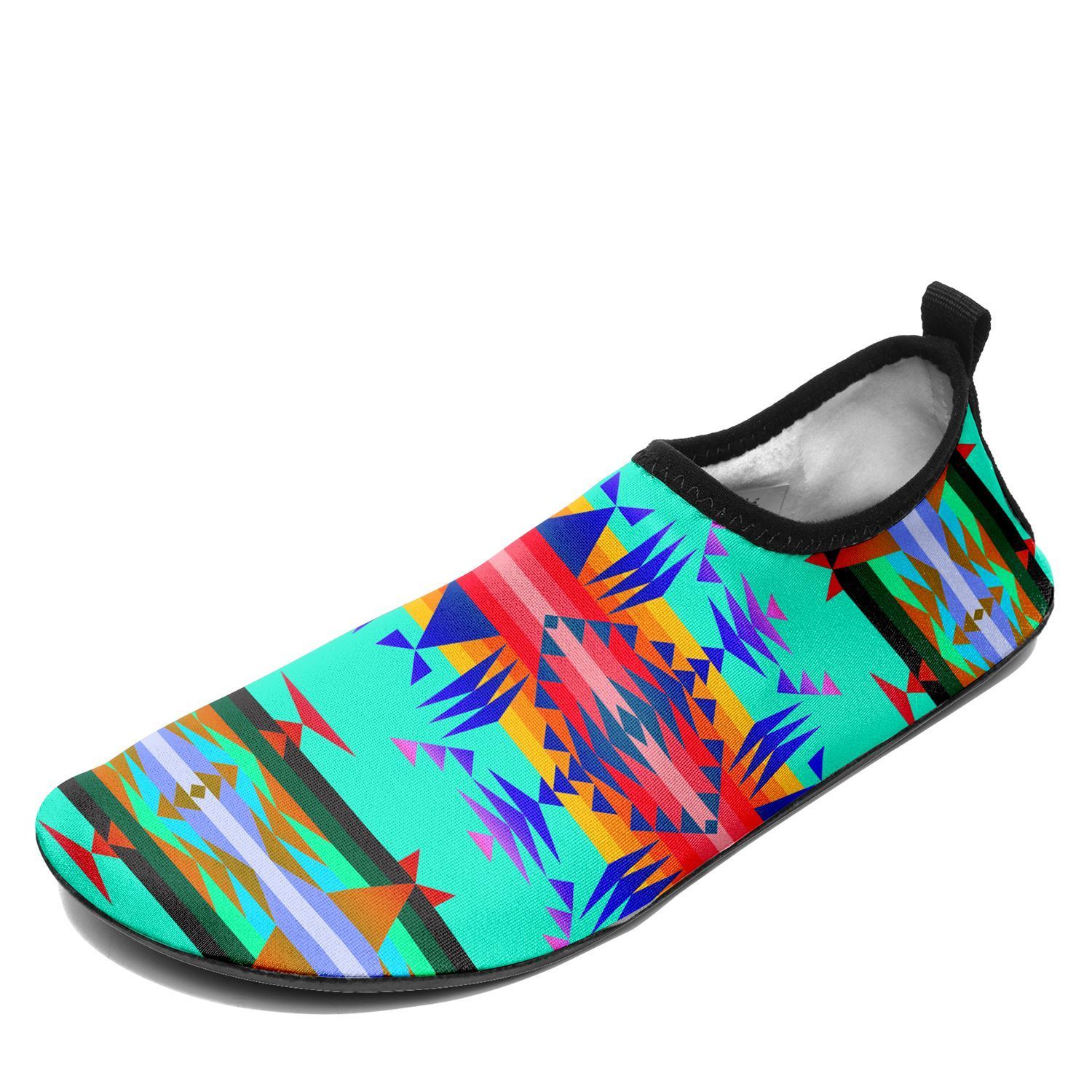 Between the Mountains Spring Sockamoccs Kid's Slip On Shoes 49 Dzine