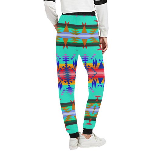 Between the Mountains Spring Women's All Over Print Sweatpants (Model L11) Women's All Over Print Sweatpants (L11) e-joyer