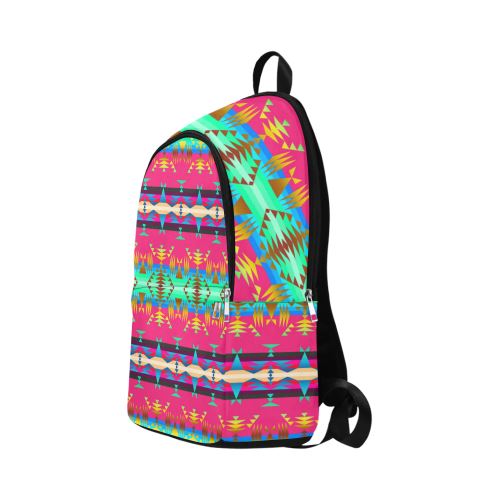 Between the Mountains Sunset Sky Fabric Backpack for Adult (Model 1659) Casual Backpack for Adult (1659) e-joyer