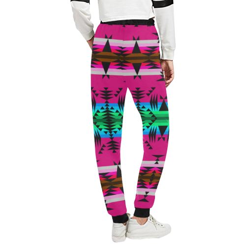 Between the Mountains Sunset Women's All Over Print Sweatpants (Model L11) Women's All Over Print Sweatpants (L11) e-joyer