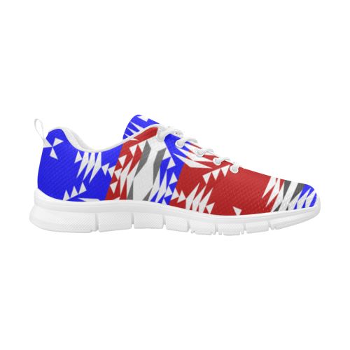Between The Mountains Veterans Men's Breathable Running Shoes (Model 055) Men's Breathable Running Shoes (055) e-joyer