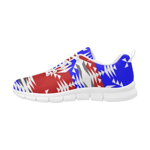 Between The Mountains Veterans Men's Breathable Running Shoes (Model 055) Men's Breathable Running Shoes (055) e-joyer