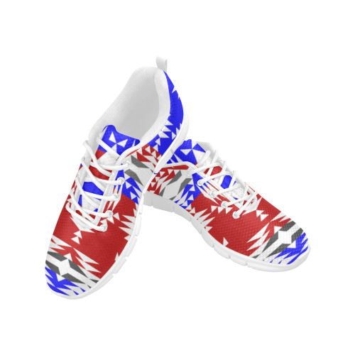 Between The Mountains Veterans Men's Breathable Running Shoes/Large (Model 055) Men's Breathable Running Shoes/Large (055) e-joyer