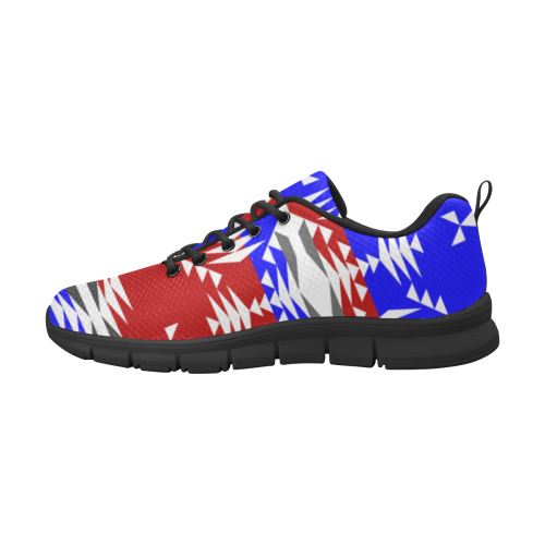 Between The Mountains Veterans Women's Breathable Running Shoes/Large (Model 055) Women's Breathable Running Shoes/Large (055) e-joyer
