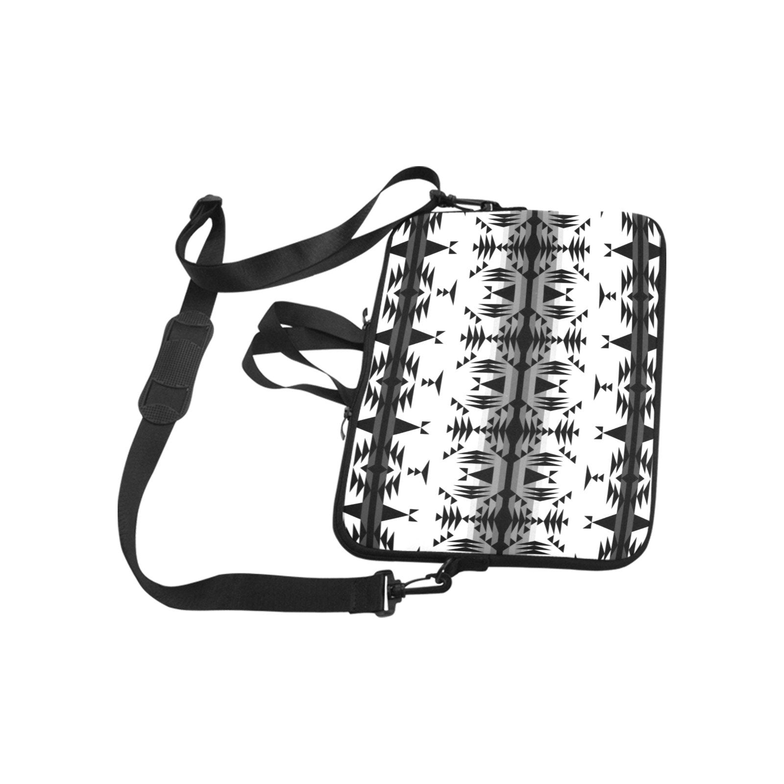 Between the Mountains White and Black Laptop Handbags 13" Laptop Handbags 13" e-joyer