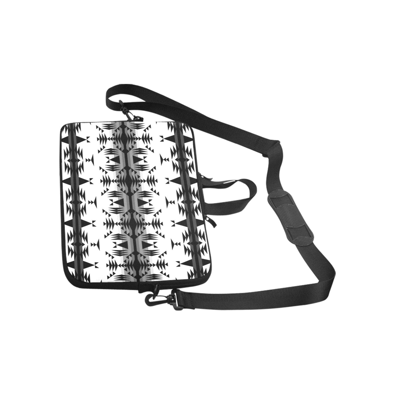 Between the Mountains White and Black Laptop Handbags 13" Laptop Handbags 13" e-joyer