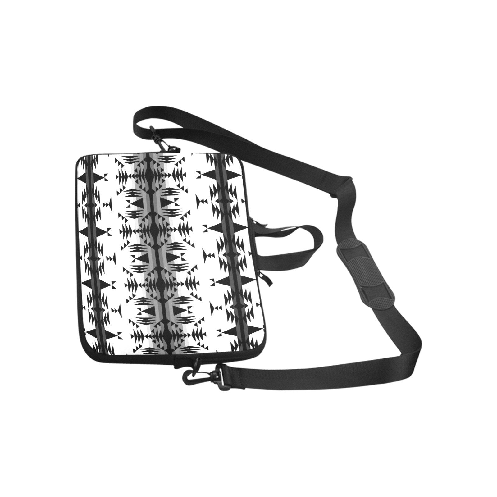Between the Mountains White and Black Laptop Handbags 15" Laptop Handbags 15" e-joyer