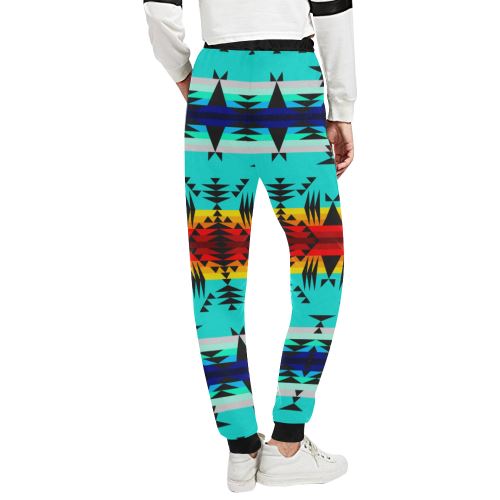 Between the Mountains Women's All Over Print Sweatpants (Model L11) Women's All Over Print Sweatpants (L11) e-joyer