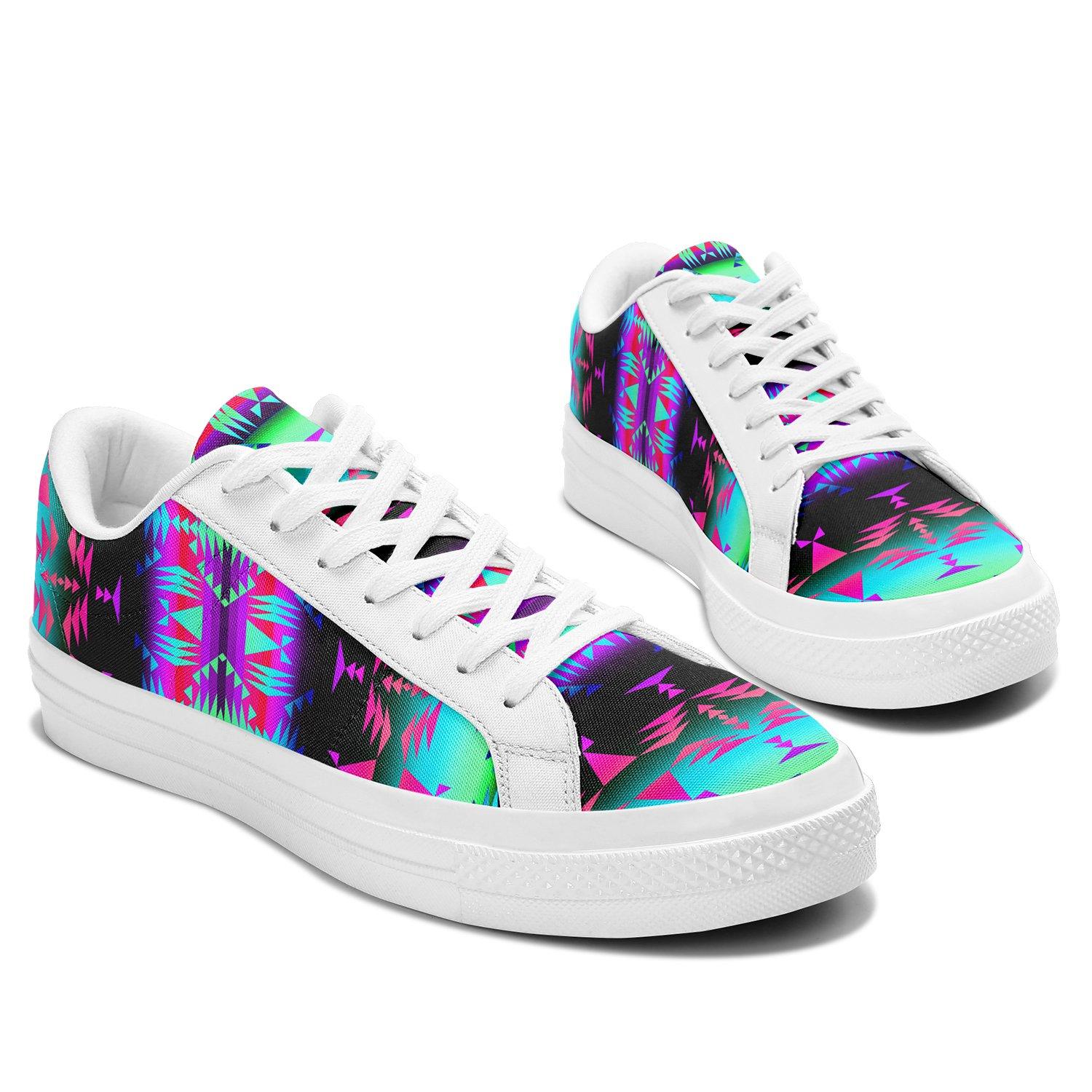 Between the Rocky Mountains Aapisi Low Top Canvas Shoes White Sole 49 Dzine