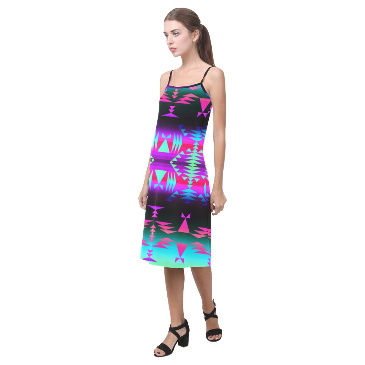 Between the Rocky Mountains Alcestis Slip Dress (Model D05) Alcestis Slip Dress (D05) e-joyer